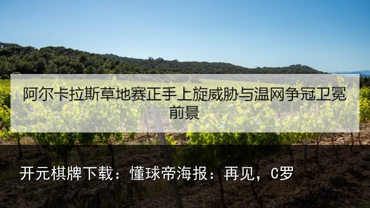 开元棋牌下载:懂球帝海报:再见,C罗